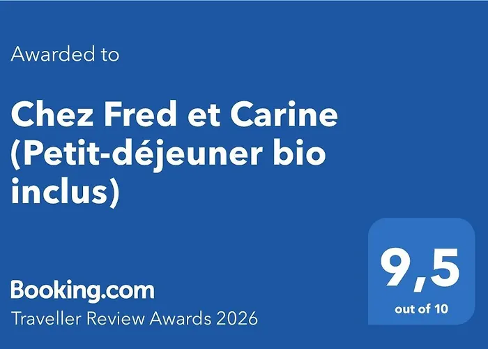 Chez Fred et Carine (Petit-déjeuner bio inclus)