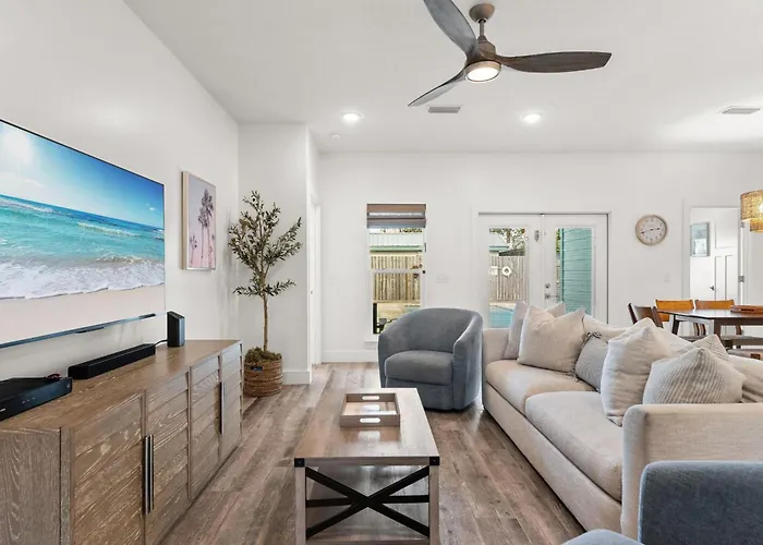 Beach House With Private Pool - Sunny Sands By Panhandle Getaways