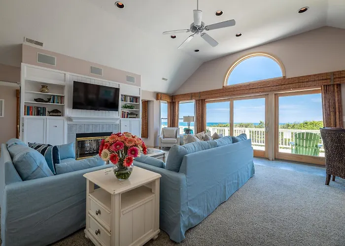 Terning Point - Corolla, Crown Point, Oceanfront, 20 Yds To Beach, Ocean View, Pool, Hot Tub, Pets Ok