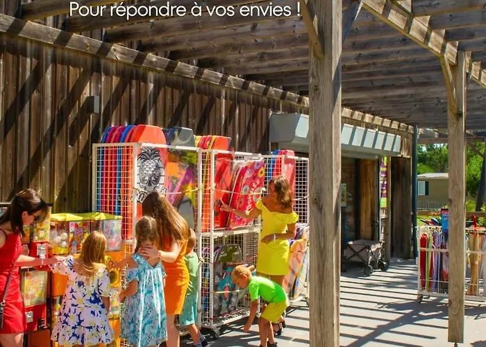 Mobil Home 6 Personnes Camping 5 étoiles Montalivet
