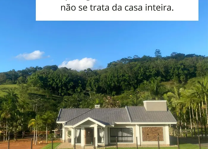 Villa Pomerode Hospedagem - Suítes com conforto e aconchego conectados com a Natureza