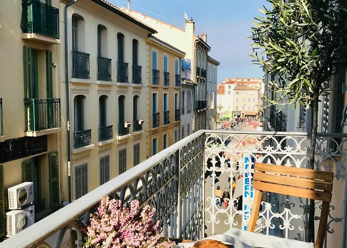 Balcony In Heart Of Old Antibes, Ac, View