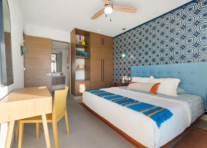3 Bedroom Jungle Vibes Condo In Akumal Beach Access Rooftop Pools
