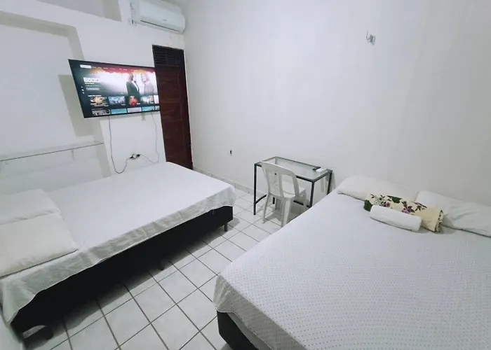 Pousada Maria Bonita - Centro, 10min da Praia de Camapum, Macau RN