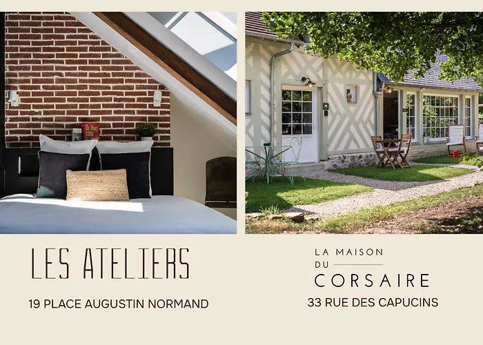 La Maison Du Corsaire Et Les Ateliers - Deux Adresses A Honfleur