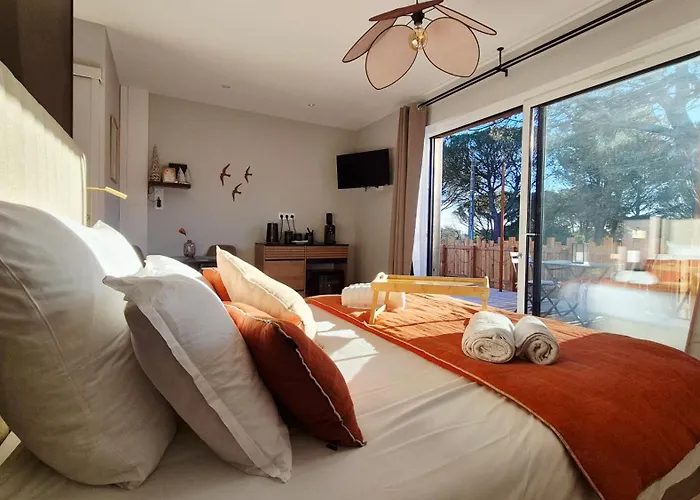 Les Gîtes de Laure - L'Eden Romantique, Chambres Hôtes, Spa privé, Couloir de nage, Adults only