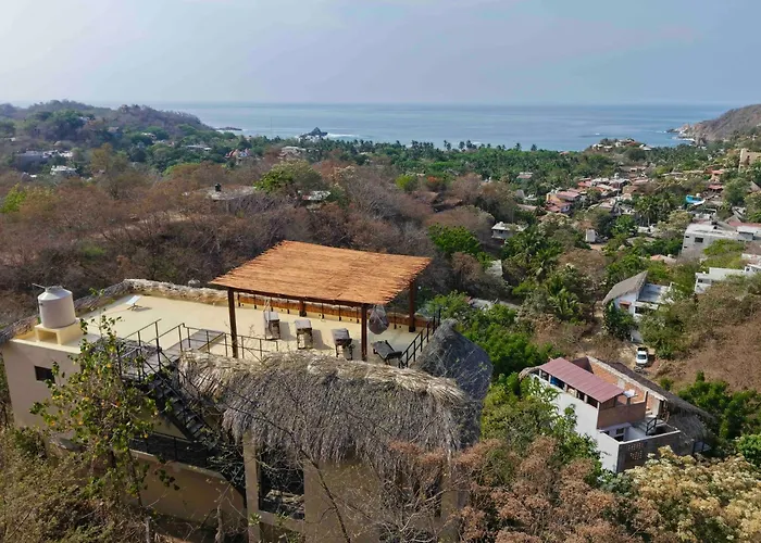 Casa La Vista Mazunte - Infinity Pool Villa With Ocean Views