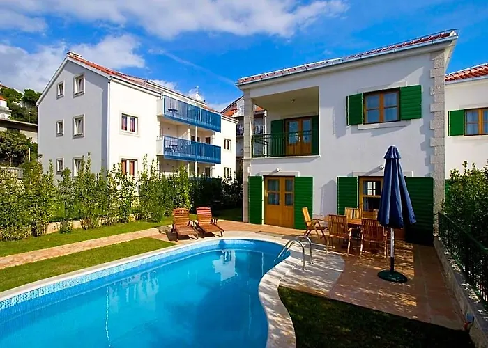 Beautiful Villa With Spacious Terrace And Private Swimming Pool, On The Croatian Island Of Hvar