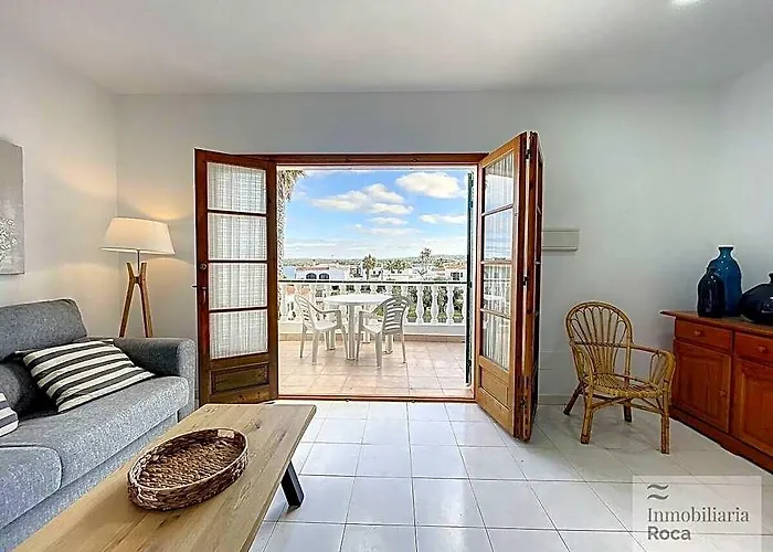 Roca Fornells, Apartamento En Ses Salines Con Piscina Ss22