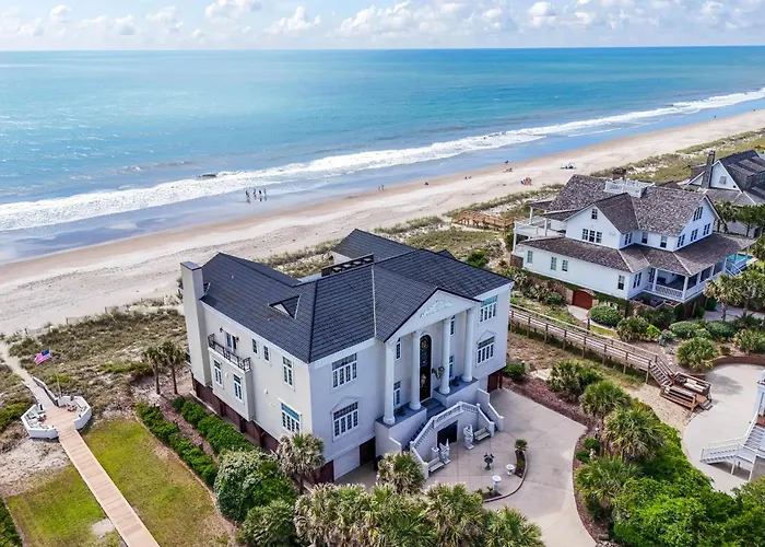 Oceanfront Debordieu Estate, Direct Beach Access
