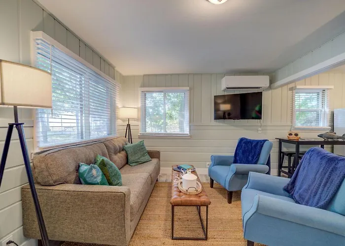 Cozy Cabin Escape To Lake Michigan In This Charming Glamping Getaway For Four