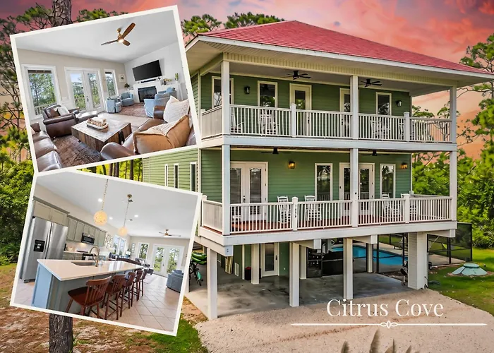 Luxury Renovated Bayview Home W/ Private Pool & Resort Amenities | St. George Island