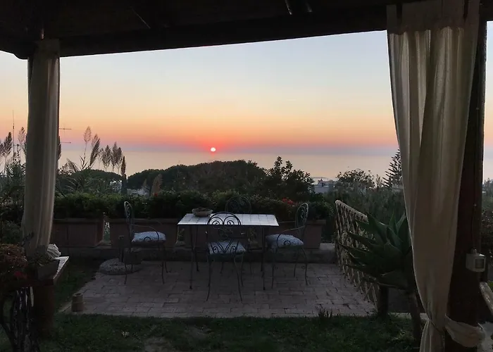 La Terrazzina sul tramonto